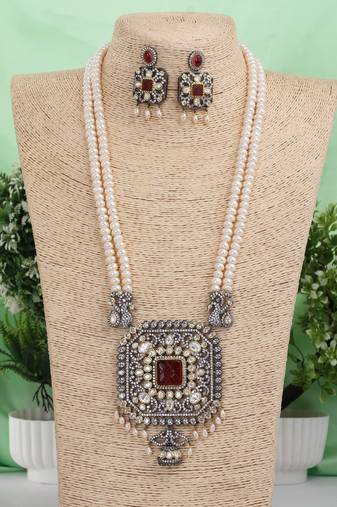 Real Natural Hyderabadi pearls Set