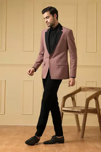 Dark mauve blazer
