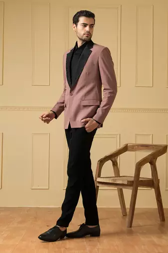 Dark mauve blazer