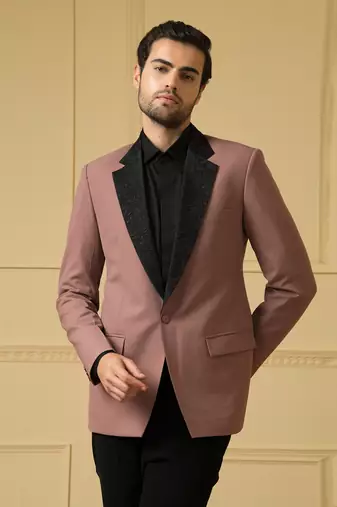Dark mauve blazer