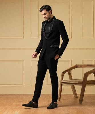 Black blazer set 4