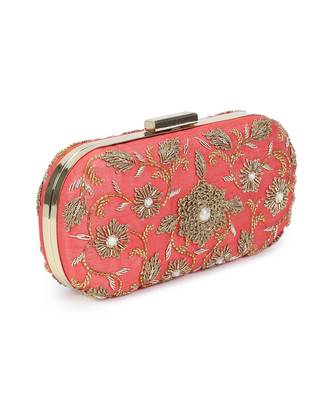 Coralicious flower clutch 2