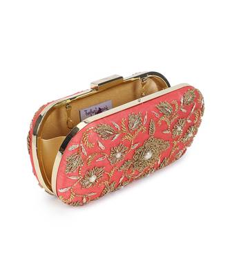 Coralicious flower clutch 3