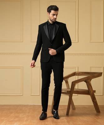 Black sharp blazer 2