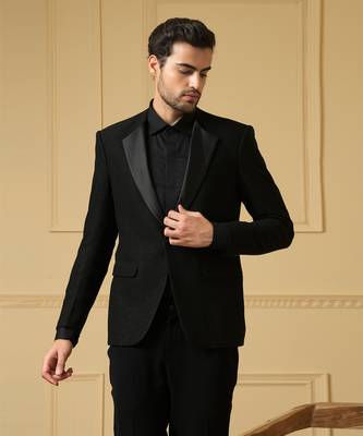 Black sharp blazer 3