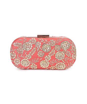 Coral garden clutch 1