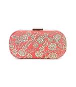 Coral garden clutch