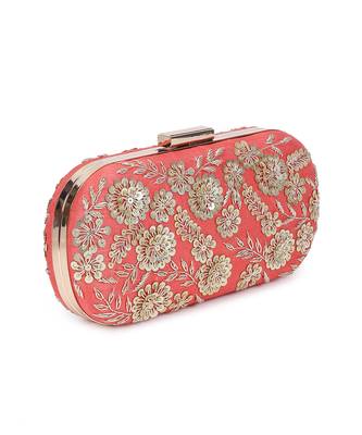 Coral garden clutch 2