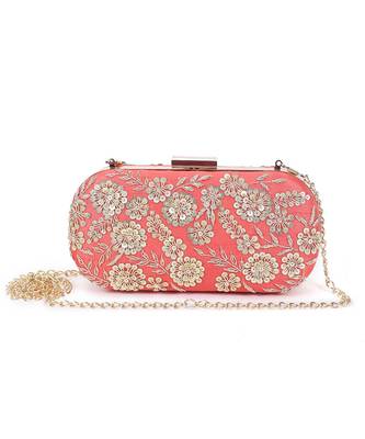 Coral garden clutch 5