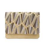 All shades of gold clutch