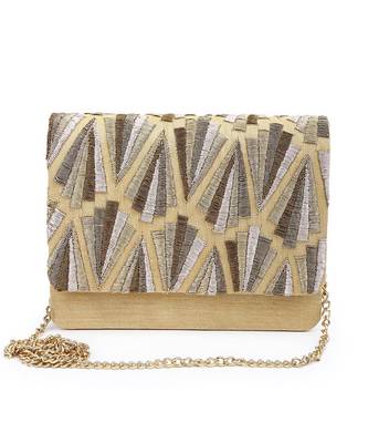 All shades of gold clutch 2