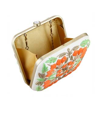 Orange zoraa clutch 3