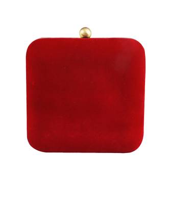Mehroon clutch bag 4