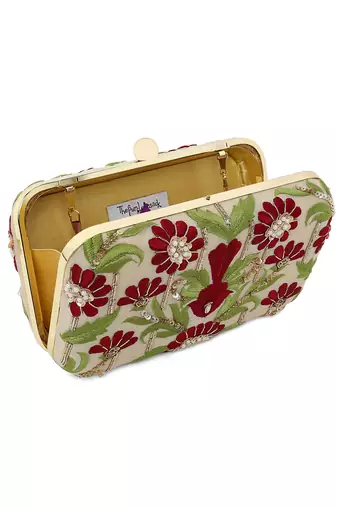 Multicolor bagichaa clutch