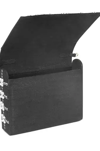 Black & white clutch