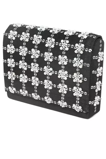 Black & white clutch