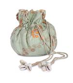 Green gutthi potli bag