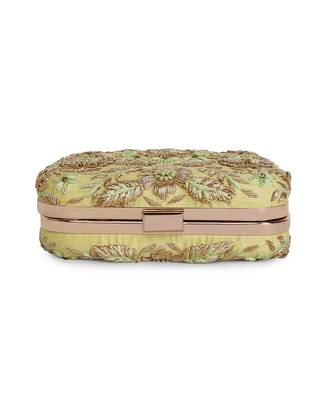 Mint green gota clutch 2