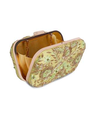 Mint green gota clutch 4