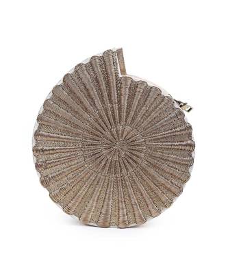 Golden shell sea sling bag 1