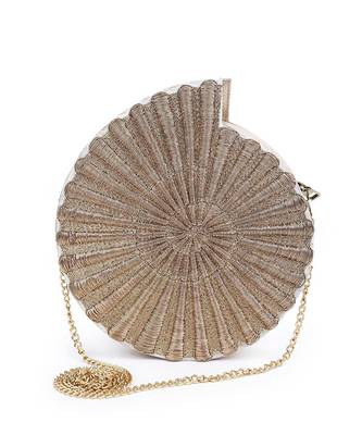 Golden shell sea sling bag 2