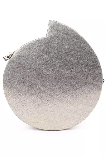 Golden shell sea sling bag
