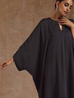 Grey Modal Oversized Round Co-Ord Set 4
