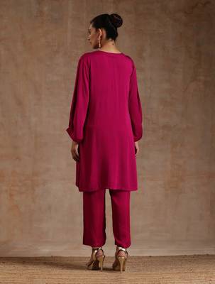 Pink Modal Relax Co-ord Set 5