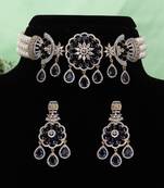 Natural fresh water pearls choker set