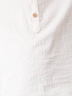boy's cotton seersucker roll-up sleeves shirt 2