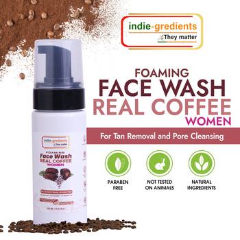 indie-gredients Coffee Skin Care Paraben & SLS Free Face wash Face Wash (150 ml) 1