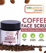 indie-gredients| Coffee Scrub| Best Acne Anti Cellulite Treatment| Face Cleanser for Women(100 gm)