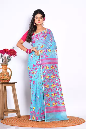 DHAKAI JAMDANI SAREE