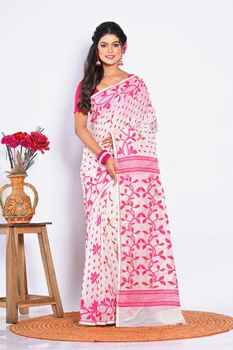 DHAKAI JAMDANI SAREE