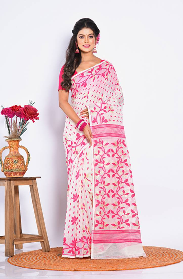 DHAKAI JAMDANI SAREE