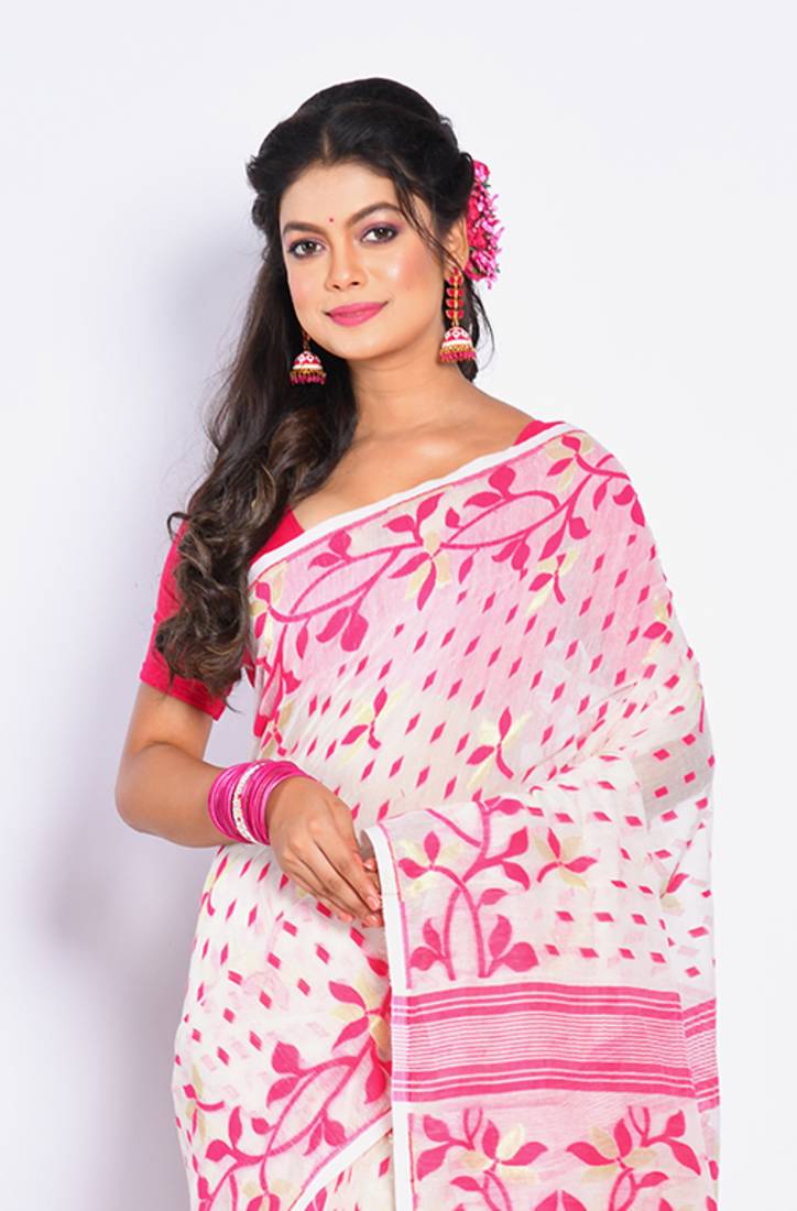 DHAKAI JAMDANI SAREE