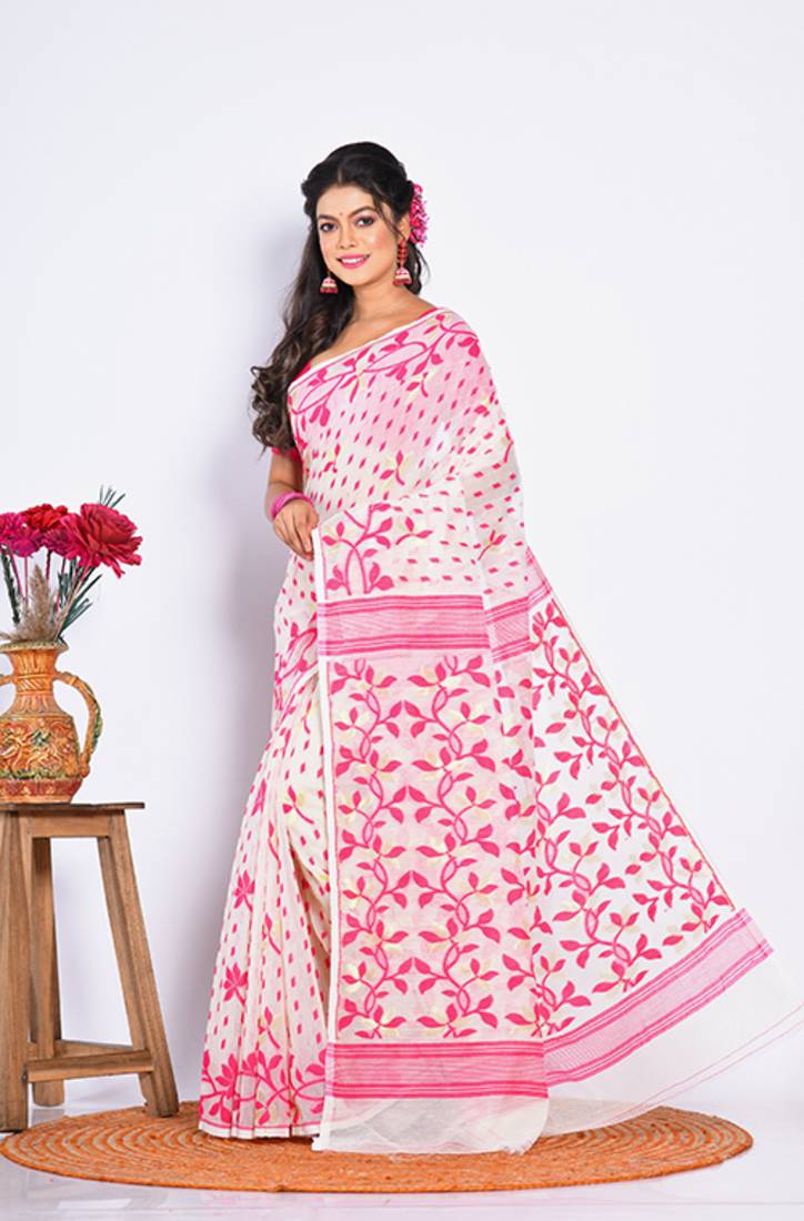 DHAKAI JAMDANI SAREE