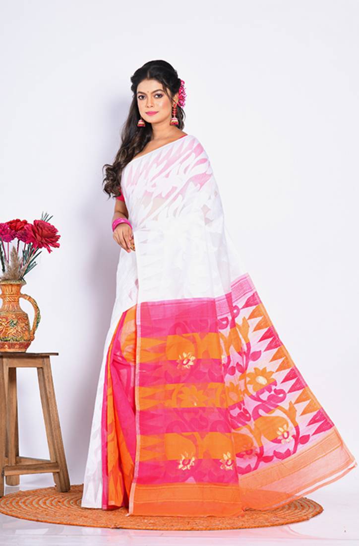 DHAKAI JAMDANI SAREE