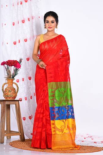 DHAKAI JAMDANI SAREE