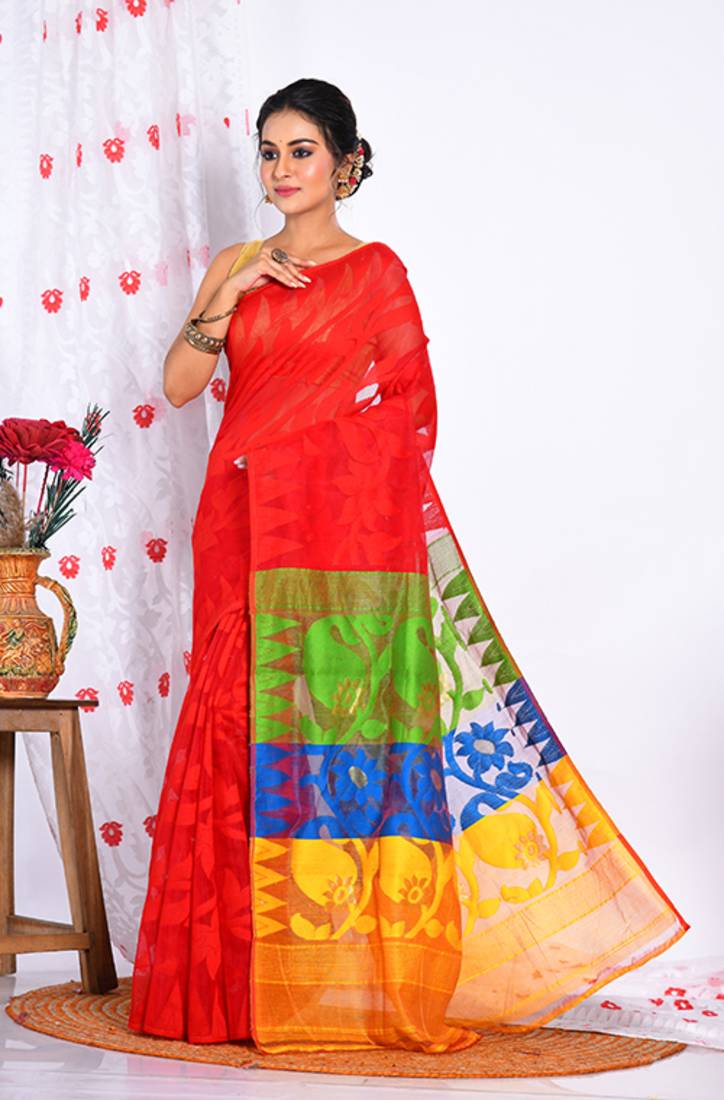 DHAKAI JAMDANI SAREE