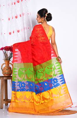 DHAKAI JAMDANI SAREE 4