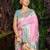 BABY PINK BANARASI PAITHANI SILK CLASSY SAREE