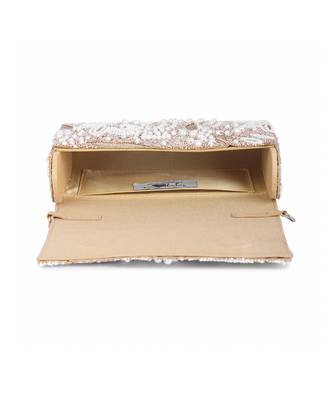 Pearl gold clutch 5