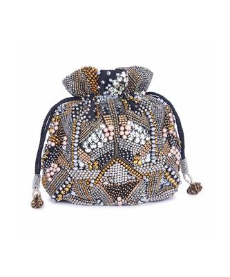 Black jingle all potli bag 1