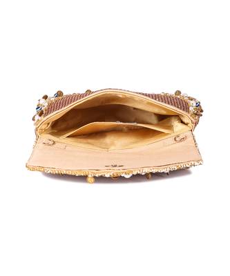 Gold evil eye clutch 4
