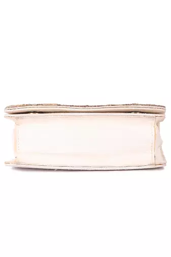Beige bahaar clutch