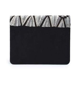 Shades of silver clutch 2