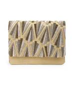 Shades of gold clutch