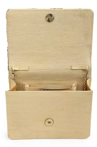 Shades of gold clutch