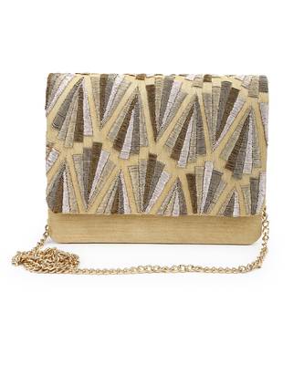 Shades of gold clutch 5